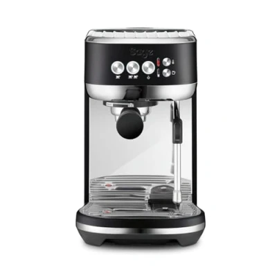 Image of Sage SES500BTR4GUK1 Bambino Plus Espresso Coffee Machine Black Truffle