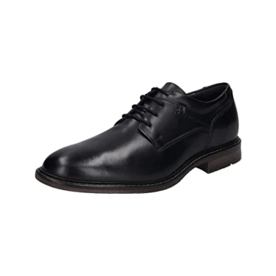 Image of Josef Seibel Men Business Shoes Earl 05, Men&#039;s Lace Up Shoes,Width G (Regular),Removable Insole,Low Shoe,lace up,Office,Black (Schwarz),43 EU / 9 UK