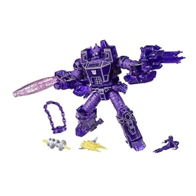 Image of Transformers Hasbro Galvatron War from Cybertron Action Figure, Multicolor (133246)