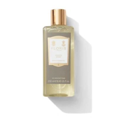 Image of Floris London White Rose Moisturising Bath and Shower Gel 250 ml