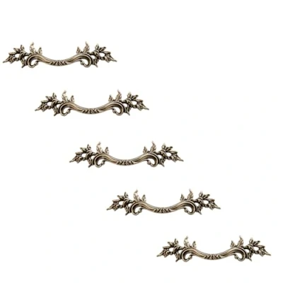 Image of Mgoodoo 5Pcs Pull Handle for Dresser Cupboard Closet Drawer Pulls Cabinet Door Knob Furniture Hardware European Style Vintage Bronze