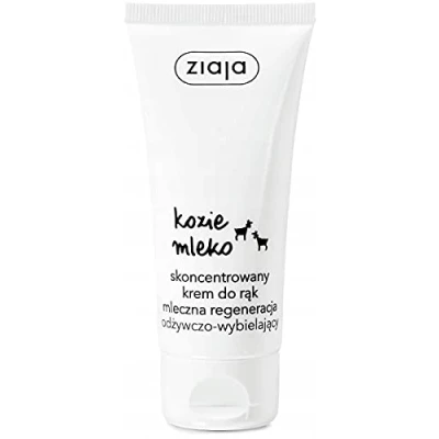 Image of ZIAJA GOAT&#039;S MILK REGENERATING HAND CREAM 50ml Nourishing Whitening