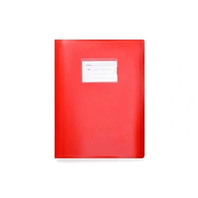 Image of Arpan A4 104 Pockets 208/Sides Display Book Presentation Folder Flexible Cover Portfolio Red