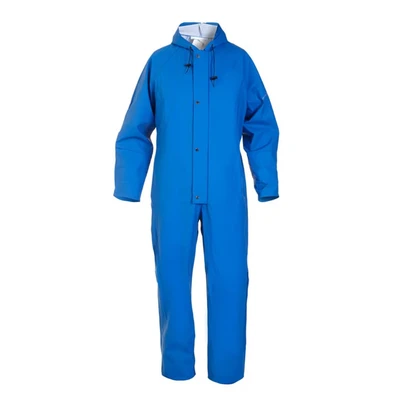 Image of Salesbury Hydrosoft Waterproof Coverall Royal Blue XL