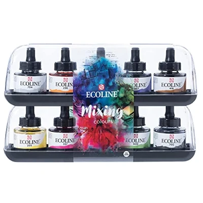 Image of Ecoline Liquid watercolour mixing set 10 x 30 ml (11259902)