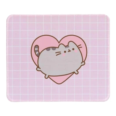 Image of Grupo Erik Pusheen Mouse Pad Non Slip Rubber Base &amp; Waterproof Gaming Gifts Pink Small Mat Merchandise