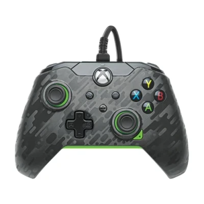 Image of PDP Wired Controller Xbox Series X Neon Carbon