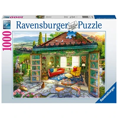 Image of Ravensburger Tuscan Oasis 1000 Piece Jigsaw Puzzle for Adults &amp; Kids Age 12 Years Up