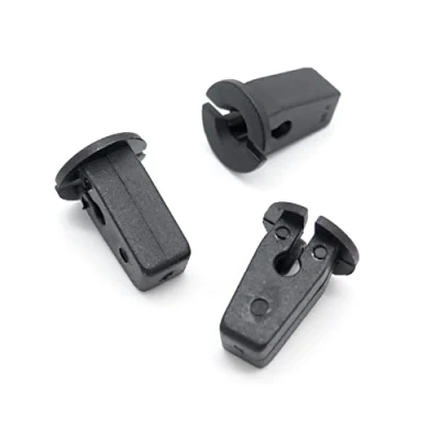 Image of VVO Fasteners Plastic Underbody Shields and Insulation Panel Fastener Screw Grommet, Black (Pack of 10)