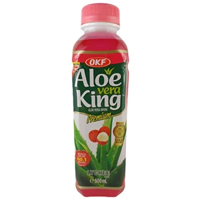 Image of rumarkt Aloe Vera King Drink Lychee 500 ml Including Disposable