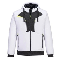 Image of Portwest DX4 Zipped Hoodie White Large