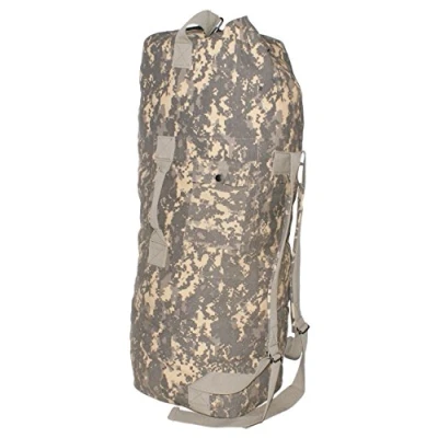 Image of New US Army Style Kit Duffle Shoulder Bag (Camo)