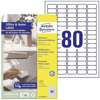 Image of Avery Zweckform L4730REV 25 Universal Labels 10 Blatt