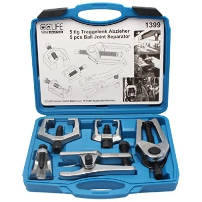 Image of CCLIFE 5 pcs Ball Joint Separator Splitter Tie Rod End Removal Tool Set