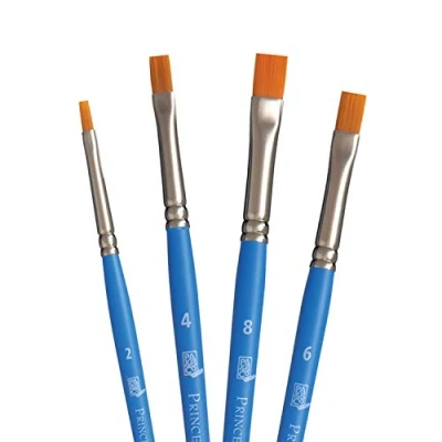 Image of Princeton SelectArtiste Fine Art Multi Technique Brush Set, 4 x Synthetic Brushes, Mixed Media, Ideal for Professionals &amp; Students
