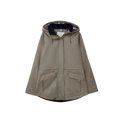 Image of LightHouse Kendal Womens Raincoat, Highly Waterproof Windproof Country Jacket with Detachable Lined Hood Fawn 20