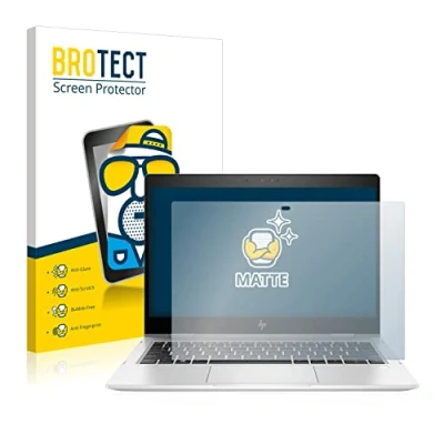 Image of brotect Screen Protector Anti Glare compatible with HP EliteBook x360 830 G6 Matte, Fingerprint Protection Film
