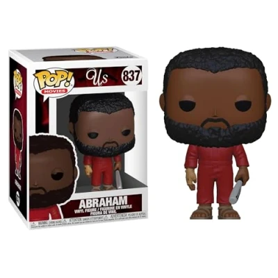 Image of Funko POP! Movies: Us Abraham With Bat Collectable Vinyl Figure Gift Idea Official Merchandise Toys for Kids &amp; Adults Movies Fans Model Collectors and Display