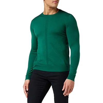 Image of FALKE Men&#039;s Crew Neck, Men, 60023, light greymel., S