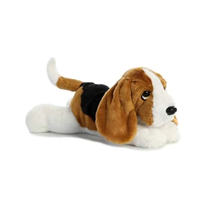 Image of Aurora, 31567, Flopsies Basset Hound, 12In, Soft Toy, Multi Coloured