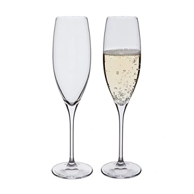 Image of Dartington Crystal Wine Master Flute Champagne Glasses