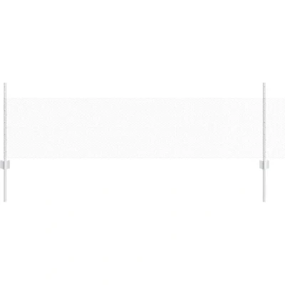 Image of vidaXL Garden Fence Set of 2 Galvanised steel Large Durable