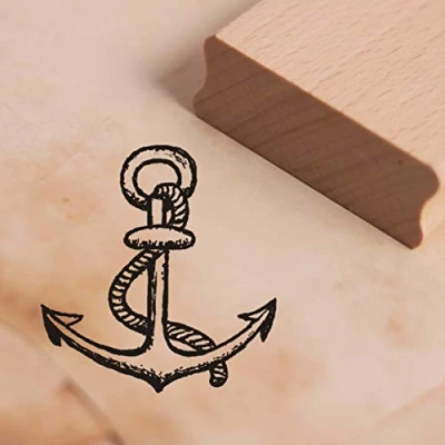 Image of Anchor Stamp Motif Approx. 36 x 38 mm
