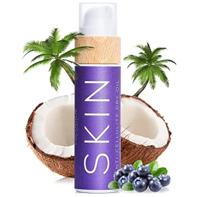Image of COCOSOLIS Skin Anti Cellulite Organic Dry Oil for Orange Peel Tightens, Refreshes and Revitalises the Nourishing Massage (200)