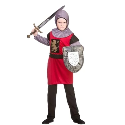Image of Wicked Costumes Boys Medieval Knight Fancy Dress Costume Large (8 10 Years)