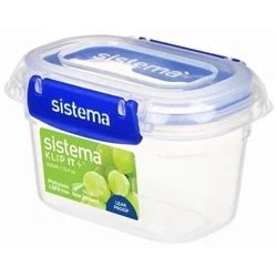 Image of Sistema 885401 Klip It Container, Polypropylene, 400 milliliters, Transparent