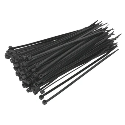 Image of Sealey Cable Tie 150 x 3.6mm Black Pack of 100