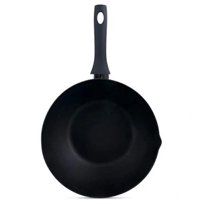 Image of Ken Hom 30cm Non Stick Pressed Aluminium Wok