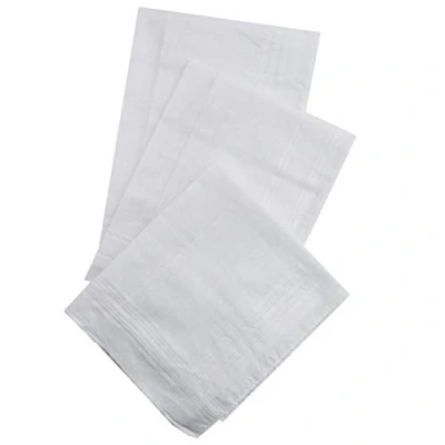 Image of undercover lingerie Mens Walter Grange Hankies White HK001 5 Pack
