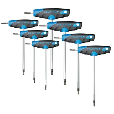 Image of GEDORE DT 2143 KTX 007 Allen Screwdriver Set 7 Piece Torx