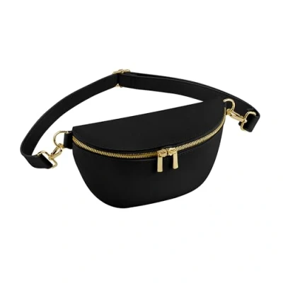 Image of BagBase Boutique Waist Bag One Size Black