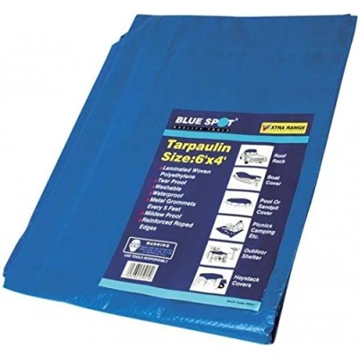 Image of Blue Spot Tools 45921 B/SPOT 6 x 4 ft Tarpaulin