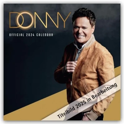Image of 2025 Calendar Donny Osmond Month to View Square Official Product: Original Danilo Kalender [Mehrsprachig] [Kalender]