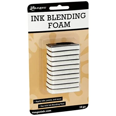 Image of Ranger IBT23623 Ink Blending Tool Replacement Foam, Brown, 10.2 x 3.2 17.8 cm
