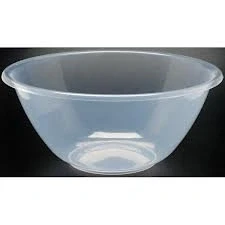 Image of 6 x 15cm Plastic Mixing Bowls Microwave Safe Salad Fruit