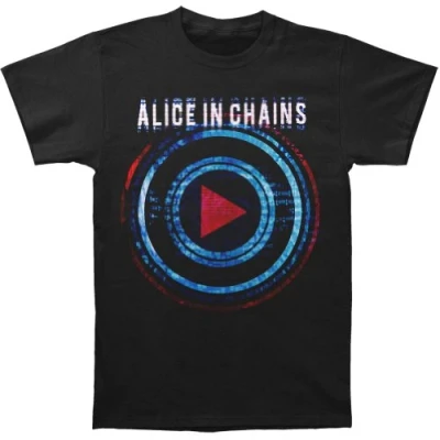 Image of Bravado Men&#039;s Alice in Chains Played T Shirt Black Medium