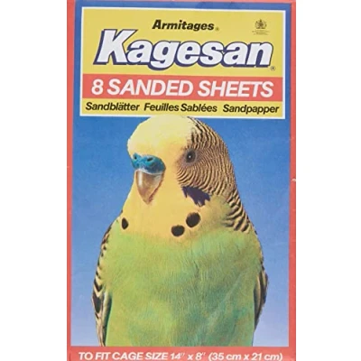 Image of Armitage PETBLIS Kagesan No 3 Orange Sand Sheet 8 Sheets 14 inches x8 inches, 100 g