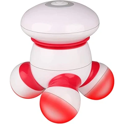 Image of Cordless Mini Massager Portable Hand held Electric Vibrating Deep Tissue Percussion Body for Back, Neck, Hand, Shoulder, and Full Pain Relief, 3AAA Battery Operated to Use Everywhere