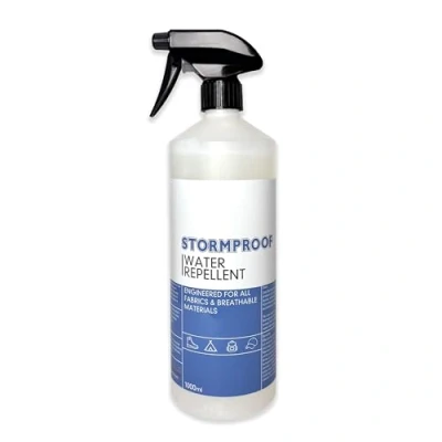 Image of Stormproof Ultimate Waterproofing Spray Professional Water Repellent for Outdoor Gear, Clothing, Footwear Breathable, Repels Water, Oil, Stains Ideal Camping, Hiking (1 Litre)