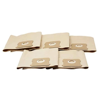 Image of Paper filter bags, vacuum cleaner suitable for Parkside wet dry PNTSA 20 Li A1 LIDL IAN 310656 5 Items