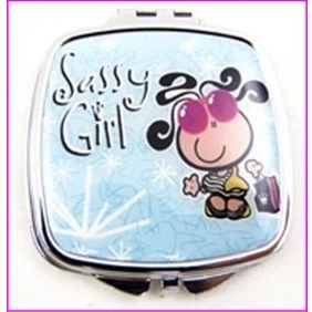 Image of Instant Gifts International Sassy Girl Make Up Compact Mirror