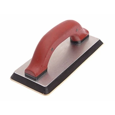Image of Ragni RAG61680 9 x 4 Inch 61680 R61680 Soft Grip Handle Rubber Grout Float Silver