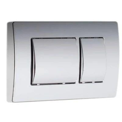 Image of Matt Chrome , Dual Flush Abs Plate Key
