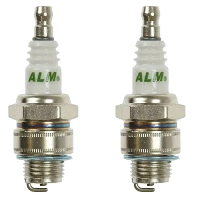 Image of Masterpart 2 x ALM Spark Plug J19LM For &amp; 4 Stroke Petrol Lawnmower And Cultivator Engine