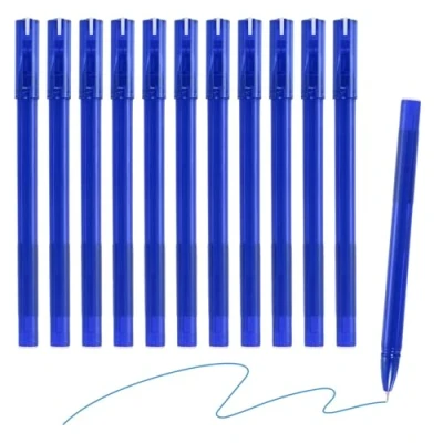 Image of M&amp;G Gel Pen Medium Point 0.5mm, 12 Pack Quick Dry Smooth Blue Ink Rollerball for Home Office Writing Note Taking Journaling Business, Style 3