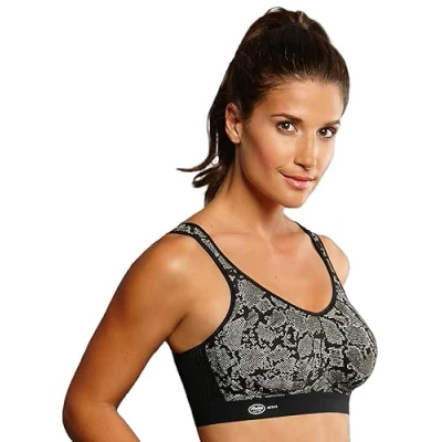 Image of Anita Women&#039;s Non Wired Sports Bra Extreme Control 5527 Python 36 E